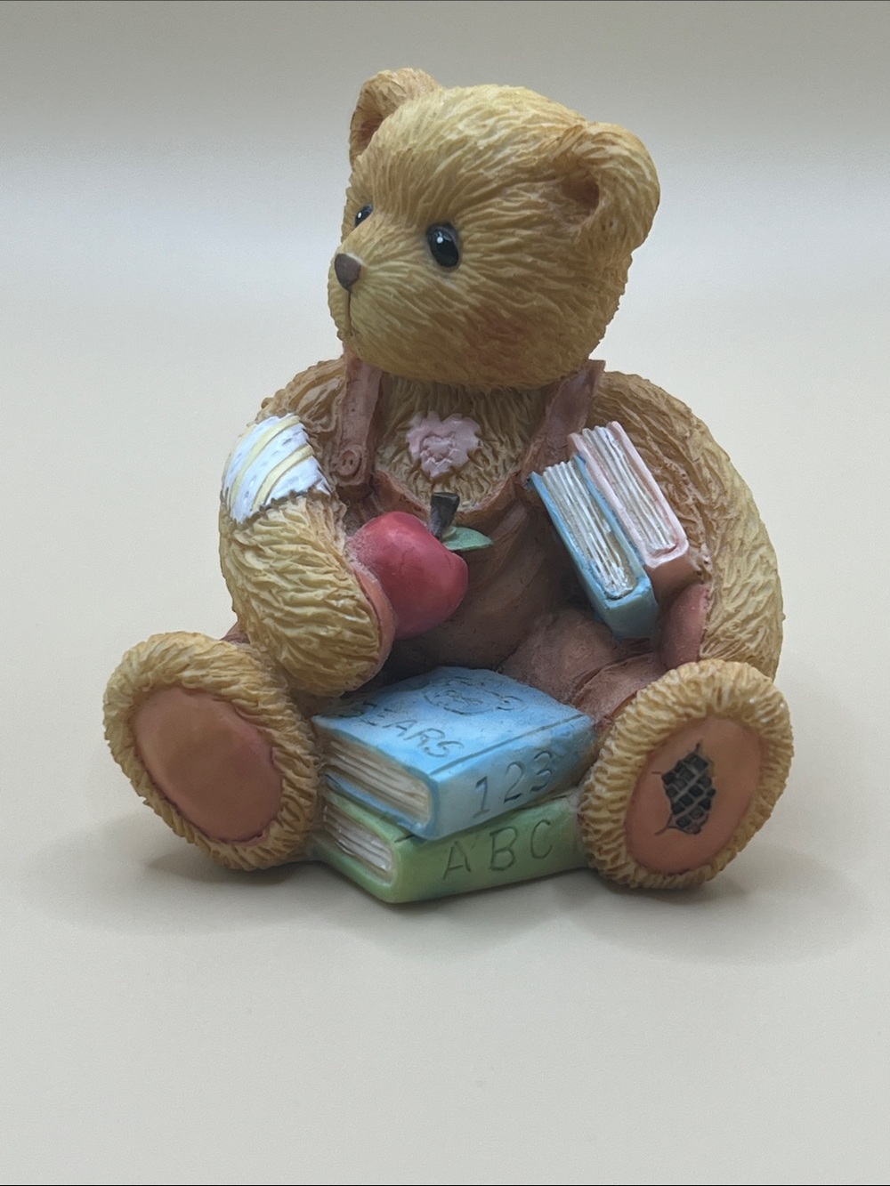 Vintage 1993 Cherished Teddies "Seth" September Bear Figurine 914835